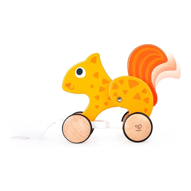DB-Hape Baby Squirrel Pull Toy 