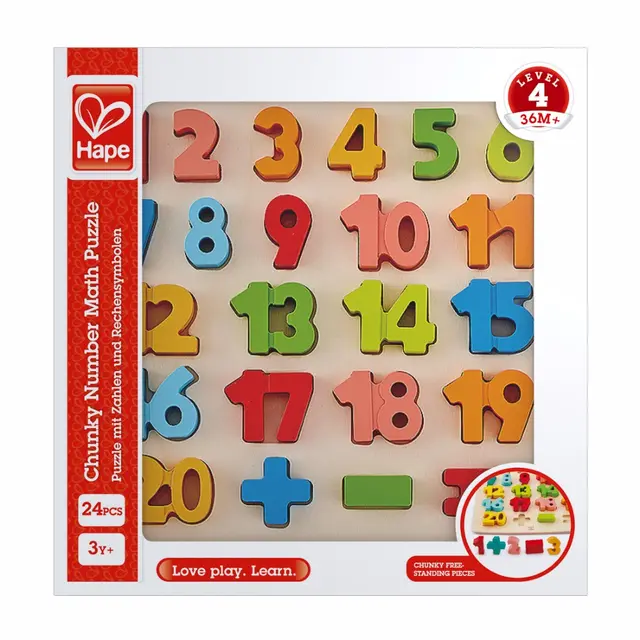 DB-Hape - Chunky Number Math Puzzle 
