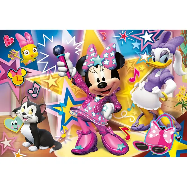 DB-Clementoni Supercolor Puzzle Disney Minnie 