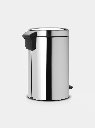 AB-Brabantia Pedal Bin 12L - NewIcon - Brilliant Steel 