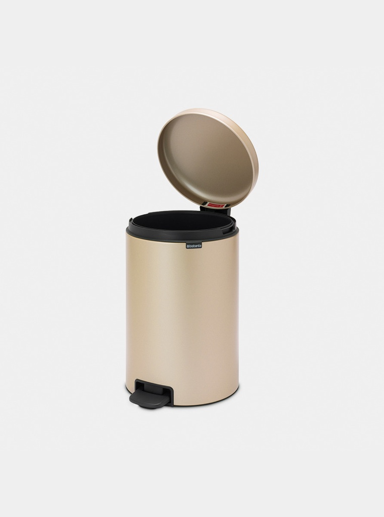 AB-Brabantia Pedal Bin 20L - NewIcon - Metallic Gold 