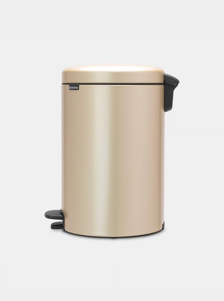 AB-Brabantia Pedal Bin 20L - NewIcon - Metallic Gold 