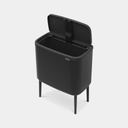 AB-Brabantia Bo Touch Bin 36L Matt Black 