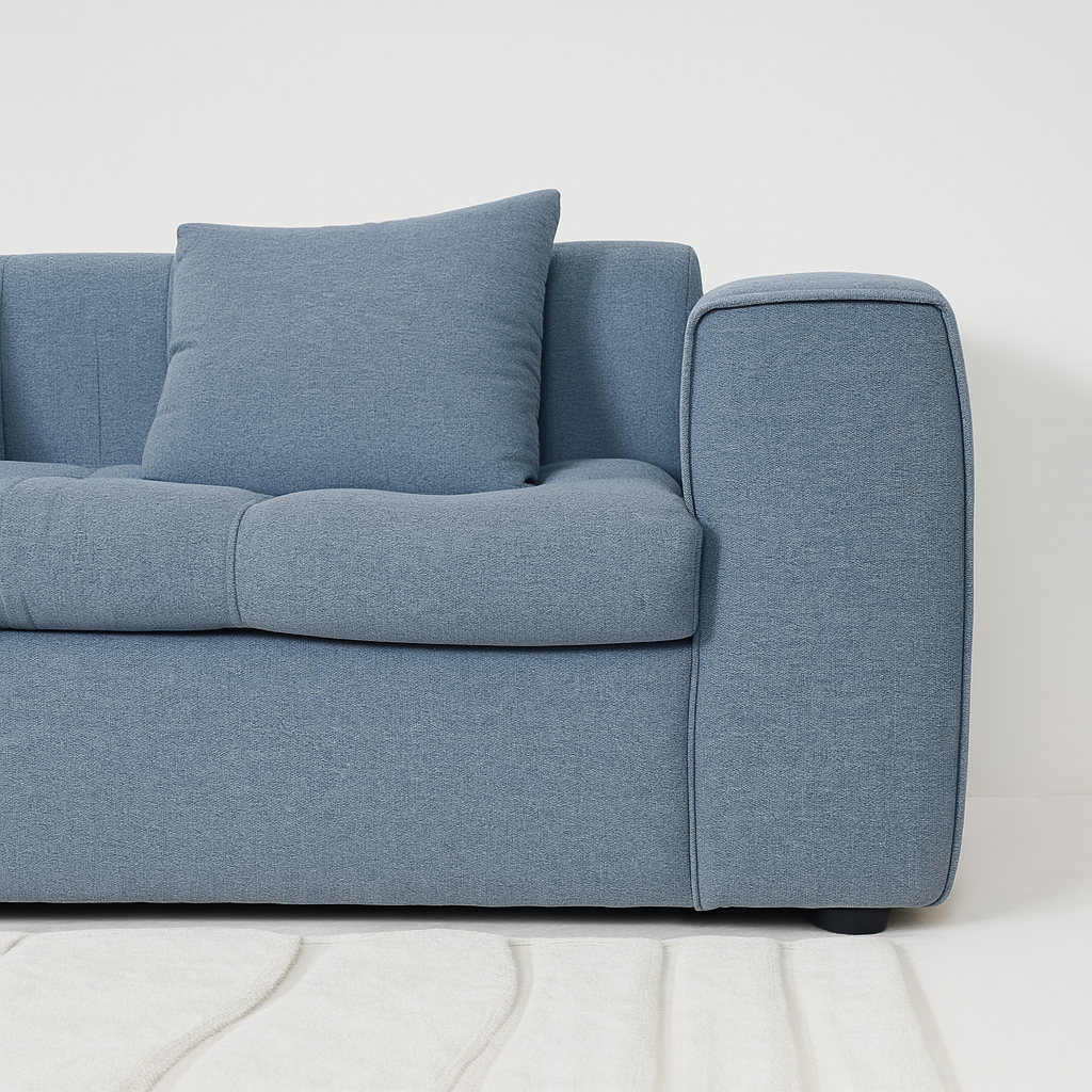 ZIZ 4-Seater Fabric Left Corner Sofa