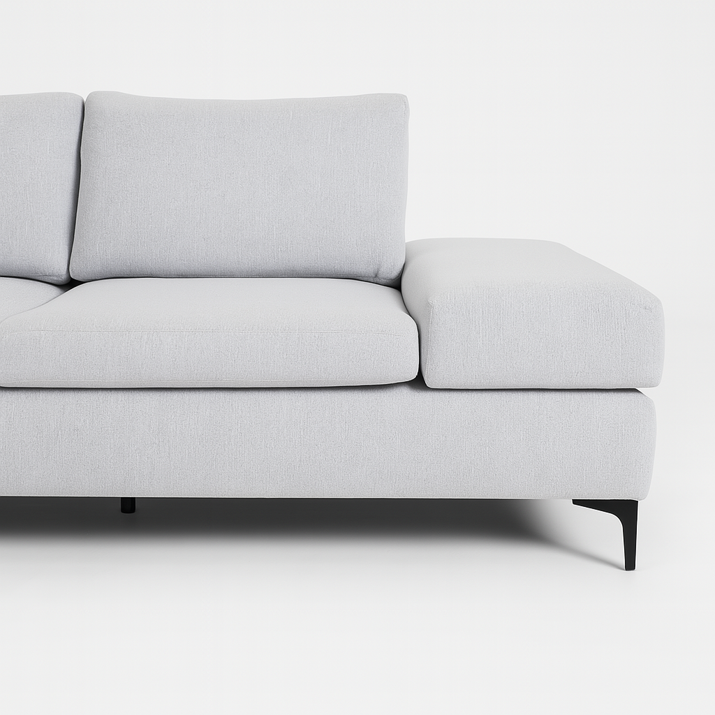 Lewa 6-Seater Fabric corner sofa