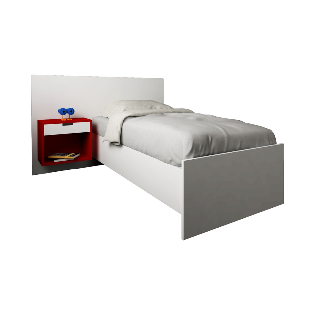 SLEEM BED 90/NIGHT STAND