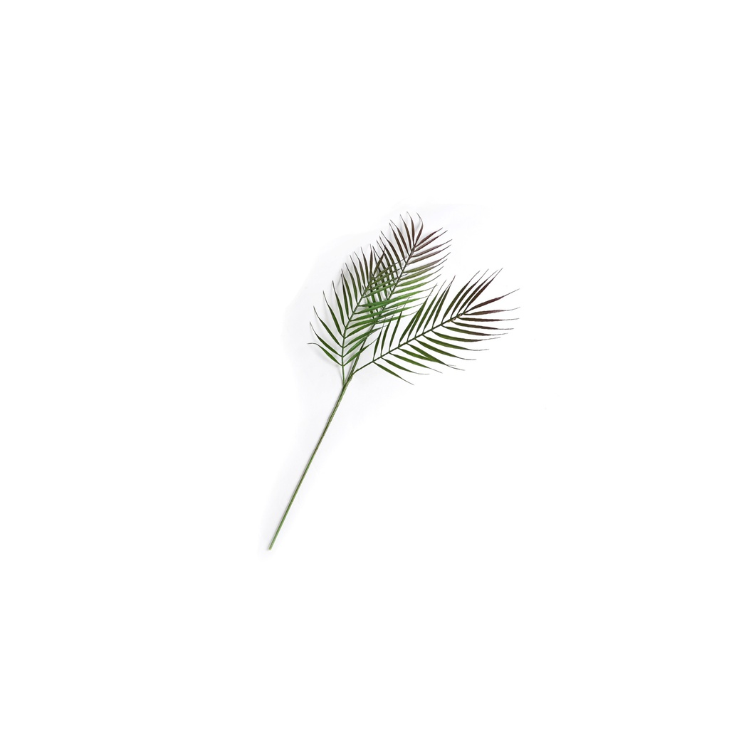 Polyester leaves-Red Green-0x18x75Cm