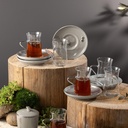 OT- Set of 6 Cups and Saucers and 6 Arabic Coffee Cups and Sugar Pot