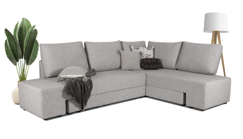 Corner sofa bed left side
