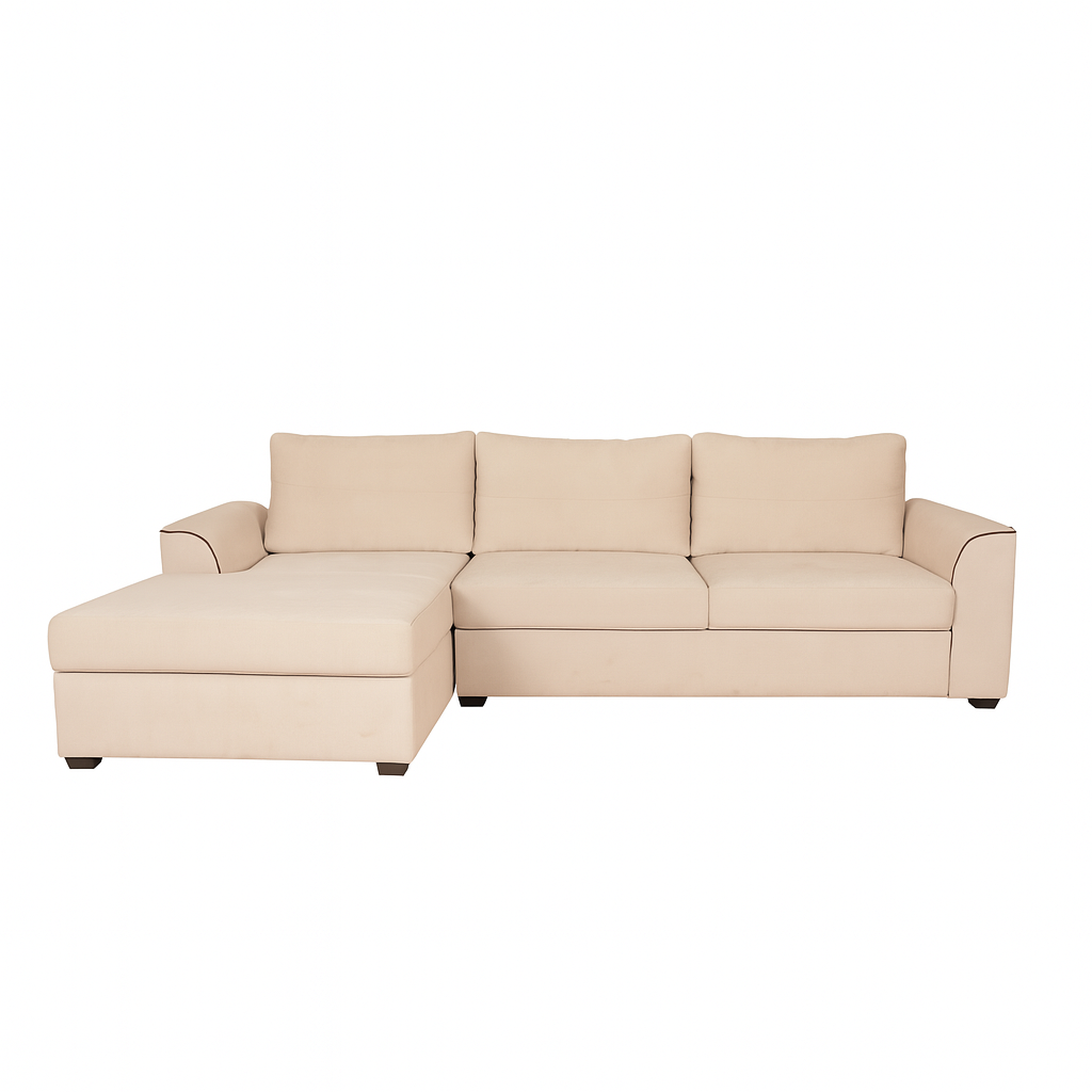 Lamy 4-Seater Velvet Left Corner Sofa