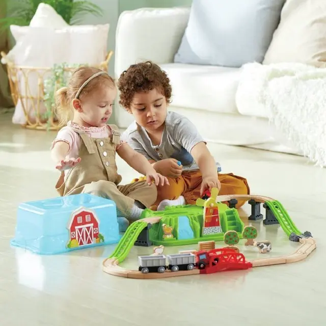 DB-Hape Countryside Train Bucket Set 