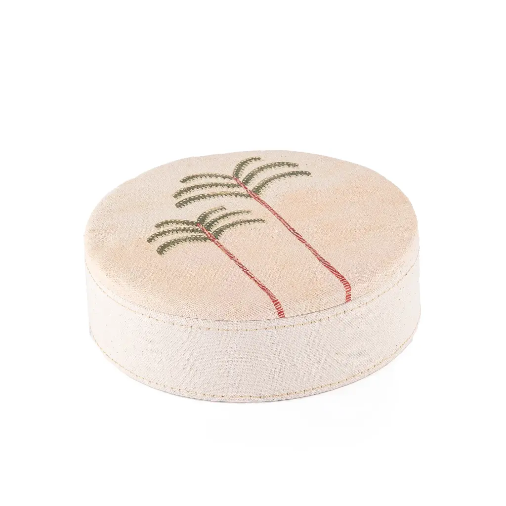 CF-Circular shape wooden base design 4