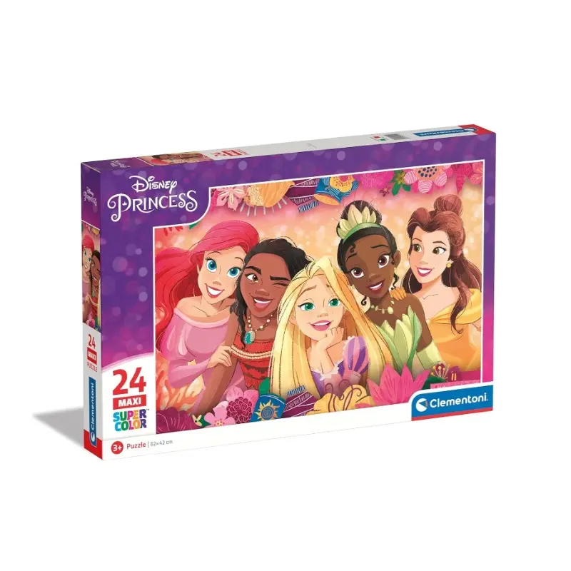 DB-Clementoni Maxi Disney Princess Puzzle - 24 Pcs 