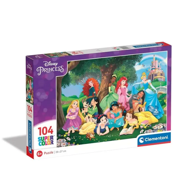 DB-Clementoni Disney Princess Puzzle 3X48 Pcs 