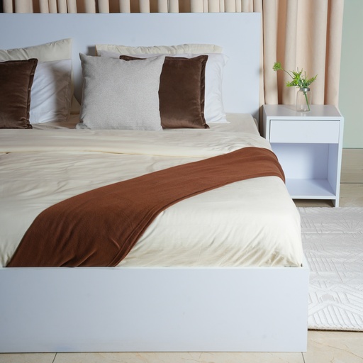 [X115985] Lino Bedroom Set - White