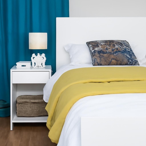 [X115985] Lino Bedroom Set - White