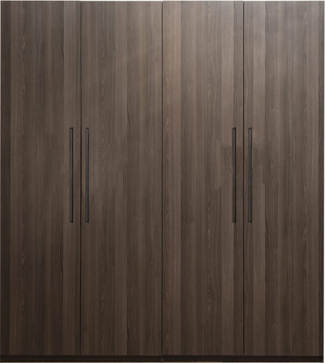 [P26713] WARDROBE 200*60*220 CM ASH DARK Firmy