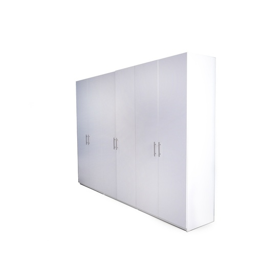 [P26372] WARDROBE 300*60*220 CM WHITE domo