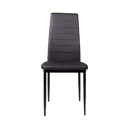 [P10748] Dining Chair 43X51X97 black