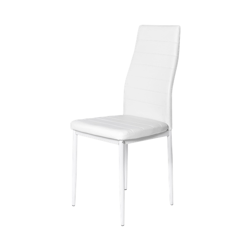 [P10747] Dining Chair 43X51X97 white