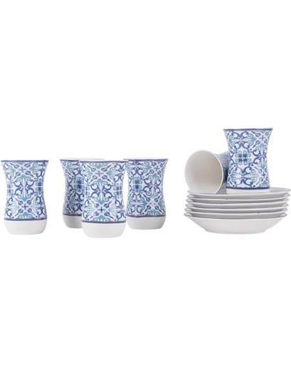 [P25773] 6/6 Tea Cups And Saucer