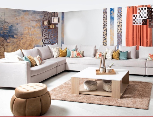 [X132651] Reinna Corner sofa