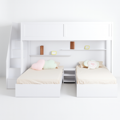[X134522] Lomo Bunk Bed (set of 3 bed)