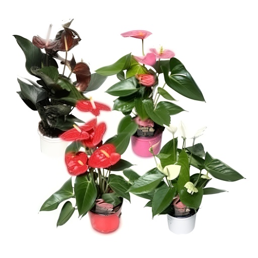 [X135804] TR-Anthurium Plants.H-25CM