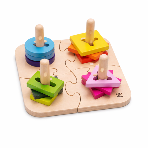 [X138587] DB-Hape - Creative Peg Puzzle 